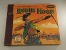 1952 WALT DISNEY STORY OF ROBIN HOOD 78 RPM RECORD ALBUM WITH STORYBOOK