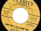 Mike Robin & the Robins 45 CLARITY 105 So Glad I'm Crying 1962 Garage Doo-wop VG