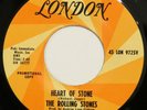 ROLLING STONES Heart Of Stone / What A Shame LONDON 45 PROMO VG+ HEAR
