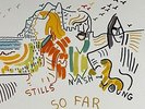Vtg CROSBY STILLS NASH & YOUNG Album SO FAR Vinyl BEST OF CSNY Record Lp OG MINT