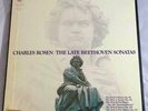 Charles Rosen - Late Beethoven Sonatas * Columbia M3X 30938 Promo 3LP w/Insert