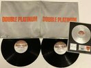 Kiss Double Platinum RARE ORIGINAL Aussie/OZ DOUBLE LP + AWARD