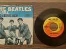 THE BEATLES AND I LOVE HER - IF I FELL Picture Sleeve & 45 Record Capitol 5235