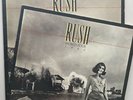 RUSH Permanent Waves LP vinyl record + TOUR BOOK 1980 VG+ prog rock 1st press