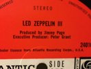 LED ZEPPELIN III - 1st PRESS 1970 - PETER GRANT CREDIT ON LABELS - Vinyl LP RARE