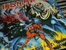 Iron Maiden Original Vinyls Number of the Beast & Piece of Mind, LPs 80's Metal