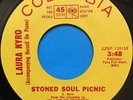 Soul 45 LAURA NYRO - Stoned Soul Picnic | COLUMBIA PROMO —VG++