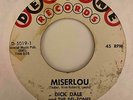 Surf Instro 45 DICK DALE & DEL-TONES Miserlou/Eight Till Midnight HEAR VG+