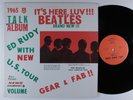 BEATLES It's Here, Luv  I-N-S RADIO NEWS LP VG+  