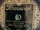 Bruns 3997 Johnny Dodds Black Bottom Stompers ERASTUS KAZOO Jazz 78rpm 1928 V+