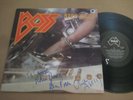 BOSS Step On It RARE AUSSIE HEAVY METAL LP 1984 - VPL1-0467 - VINYL IS NEAR MINT