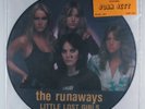 RUNAWAYS Little Lost Girls RHINO LP VG+ picture disc  