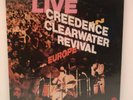 Creedence Clearwater Revival Live in Europe 2 LP Album 1973 Fantasy CCR-1 NM