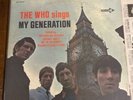 THE WHO SINGS MY GENERATION DL74664 DECCA 1967 GLOVERSVILLE PRESSING VINYL LP