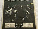 BLACK SABBATH LIVE Paris 1970 LP vinyl record / ozzy osbourne war pigs paranoid