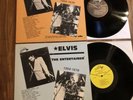 2 ELVIS PRESLEY “THE ENTERTAINER” LP’s   ROOSTER RECORD CORP. RLP-501 Saudi Arab