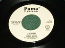 Tom King & The Starfires - I Know - Pama 116 - Cleveland teen / doo wop - LISTEN