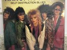 Hanoi Rocks Self Destruction Blues on Blue Colored Vinyl