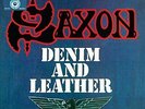 SAXON-DENIM AND LEATHER (UK IMPORT) VINYL LP NEW