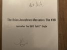 Brian Jonestown Massacre Rare Australian 7inch Signed