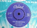 Gene Vincent - Held For Questioning 1963 UK 45 CAPITOL