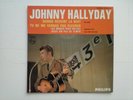 Disque vinyle EP 45t Johnny HALLYDAY 