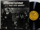 STAN GETZ QUINTET Interpretations LP NORGRAN MG N 1000 MONO DG 1954 Jazz