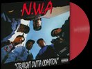 N.W.A. Straight Outta Compton LP Record Ltd Ed 180G Red Vinyl Ice Cube Dr. Dre