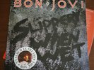 Bon Jovi - Slippery When Wet 1st Press Greek Vinyl 1986 LP w/Inner ORG VG+/VG+