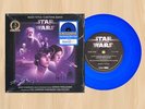 BLUE VINYL----  STAR WARS: A NEW HOPE Main Title /Cantina Band WALMART 7