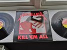 METALLICA KILL EM ALL LIMITED EDITION MFN 7 DM GATEFOLD 45RPM 1987, NR MINT CON.