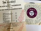 Obscure Bluegrass w/ Promo Material 45 JIM EANES Who’s Goona Feed FOLLY listen