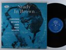 CLIFFORD BROWN & MAX ROACH Study In Brown MERCURY LP VG+ mono