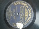 Columbia Personal Record 78 RPM 1910s V.M.I. Virginia Military Institute RARE