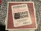 RARE Only One On eBay - David Bowie ?October 20, 1972 Live In Concert Vinyl 12”