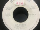 Elvis Presley/SURRENDER/lonely man/ 7” RCA PROMO WHITE LABLE EX ROCK