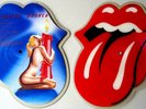 EX/EX THE ROLLING STONES - SHE WAS HOT Shaped Vinyl Picture Pic Disc LOGO