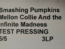 Smashing Pumpkins MELLON COLLIE INFINITE SADNESS 3LP VINYL Test Pressing 0670724