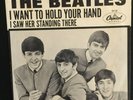 The Beatles I WANT TO HOLD YOUR HAND 45 RPM Authentic Picture Sleeve - No Record