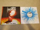 Goatmoon Finnish Steel Storm LP FIRST PRESS blue/white splatter black metal