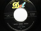 WALLY LEWIS Teen Rockabilly 45rpm I'm With You b/w White Bobby Socks HEAR