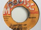I Roy and Dennis Walks Heart Don't Leap / Dennis Walks & Mudies All Stars Snow B