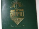 BIG COUNTRY - THE CROSSING VINYL LP GREEN TEXTURED SLEEVE UK  MERH 27 WITH INNER