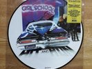 GIRLSCHOOL HIT AND RUN PICTURE DISC RECORD