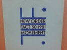 NEW ORDER MOVEMENT FACT 50 1981 FACTORY B MUSIC LP + INNER BLACK VINYL MINT