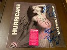 Hurricane Take what you want SIGNED Hype Sticker Hard Rock Glam LP 80s Enigma