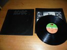 AC/DC Back in black vinyl lp record
