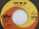1962 THE BEATLES ON CAPITOL CANADA 72076 SIDE A-B,  RINGO, LOVE ME DO,  VG++