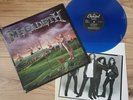 lp Megadeth Youthanasia First press 1994 blue vinyl Slayer Metallica
