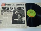 Jethro Tull-Thick as a Brick. UK Vinyl LP With 12 Page Newspaper Cover